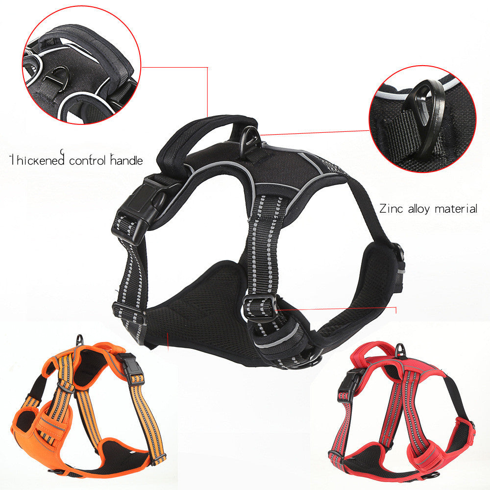 No-Pull Dog Harness – Comfy, Secure, Reflective Walks