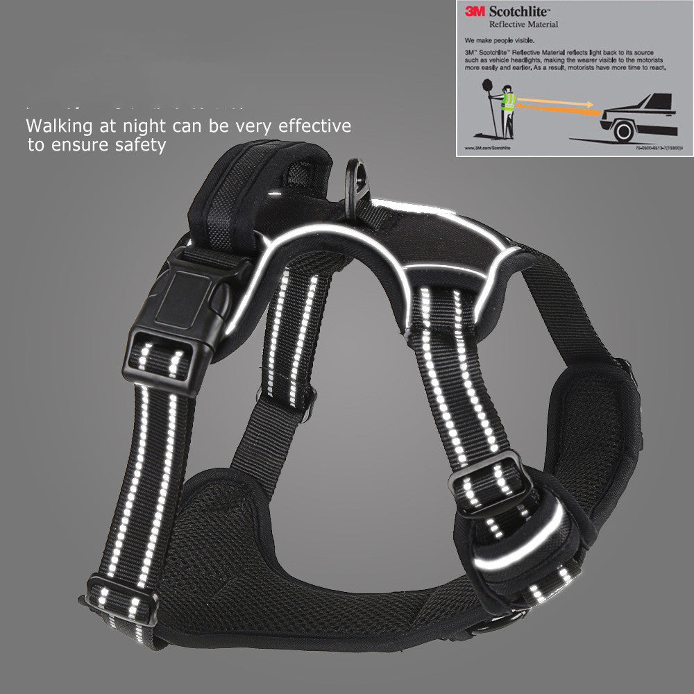 No-Pull Dog Harness – Comfy, Secure, Reflective Walks