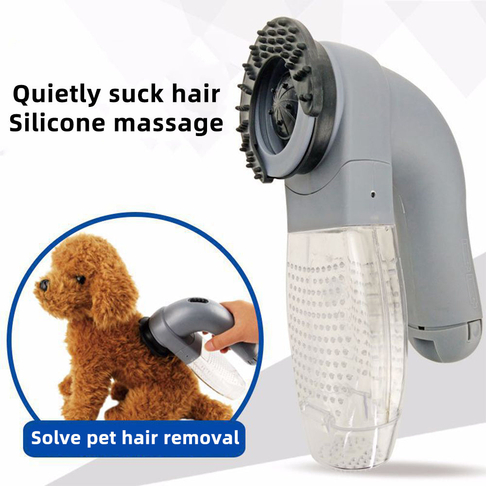 Electric Pet Groomer – Gentle Massage, Easy Fur Cleanup
